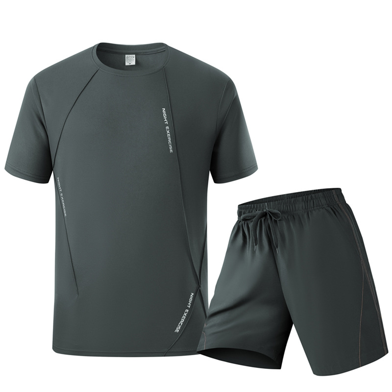Running Gear For Men - Men's Summer Sports Set Quick Dry