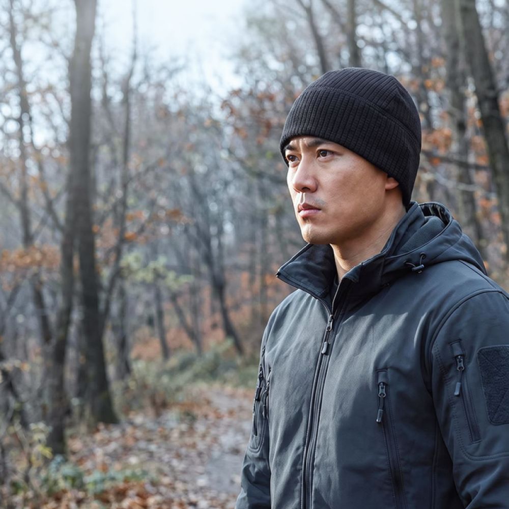 Running Gear Winter Men - Mens Winter Fleece Lined Beanie Hat