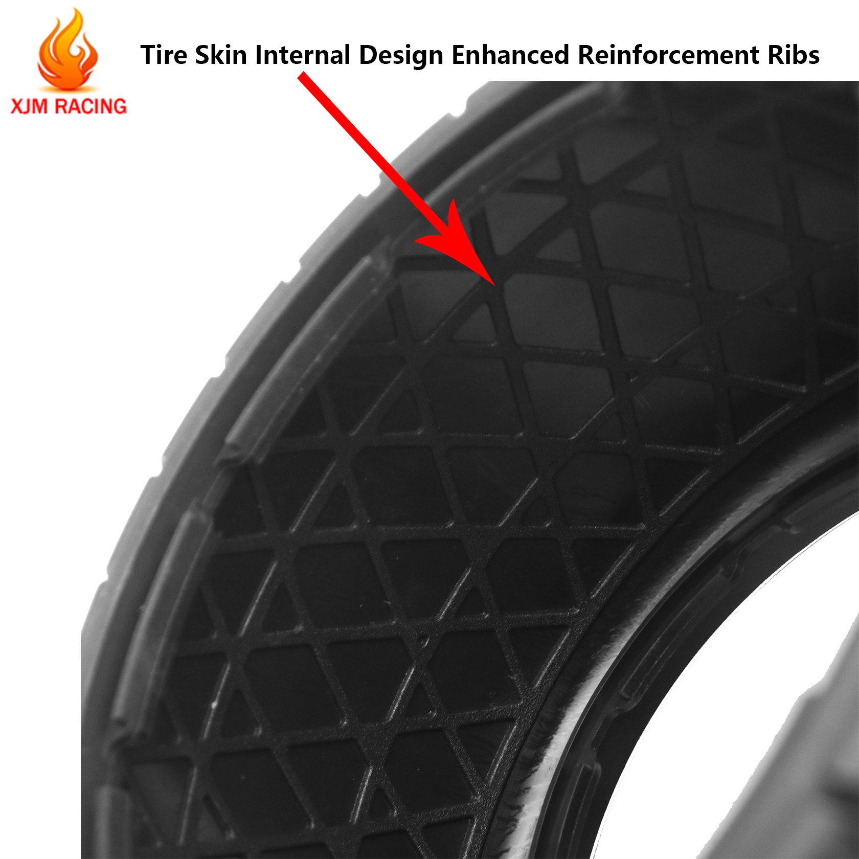 Running Gear Vehicle - 2PC Wear-resistant Run Wheel Tire Skin