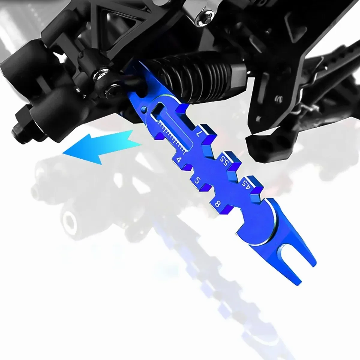 1pcs Red / Blue Wrench RC car  - огляд і ціна Running Gear Vehicle