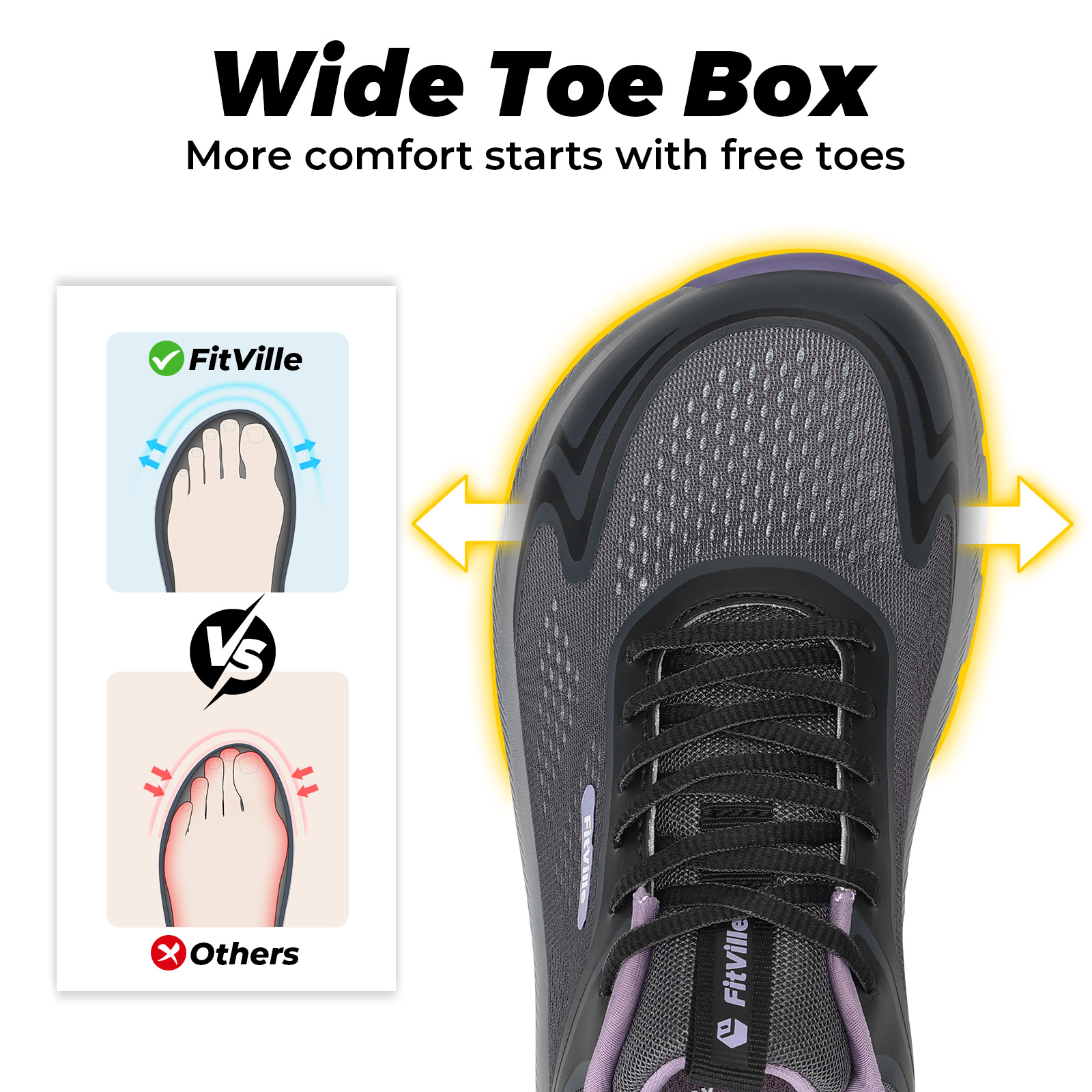 Fitville Women's Sports Shoes  - огляд і ціна Running Gear Shoes