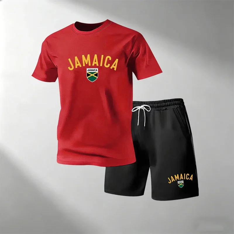JAMAICA Summer Casual T-Shirts - огляд і ціна Running Gear For Men