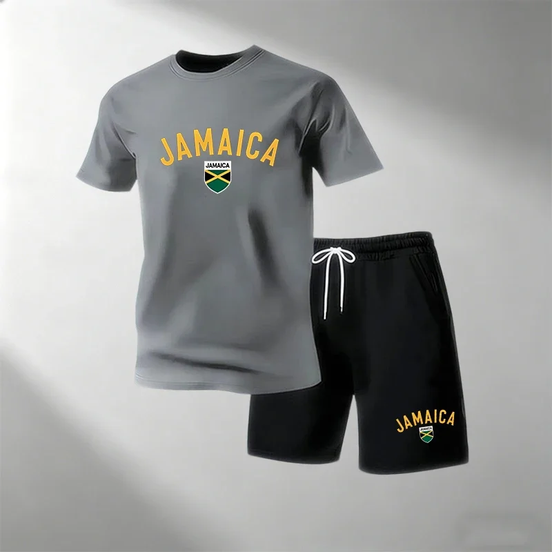 JAMAICA Summer Casual T-Shirts - огляд і ціна Running Gear For Men