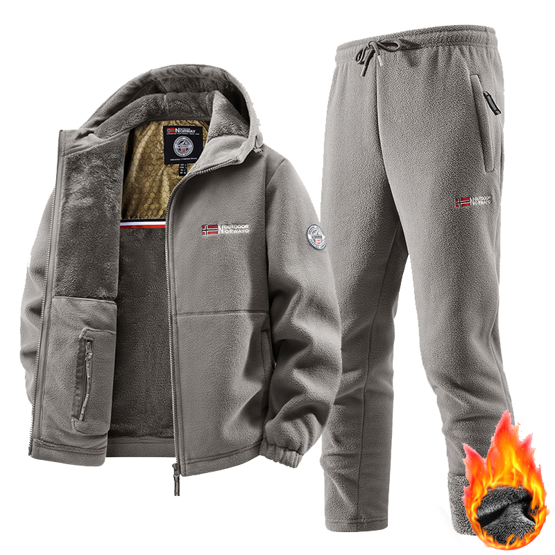 New Winter Sportswear Set Mens - огляд і ціна Running Gear