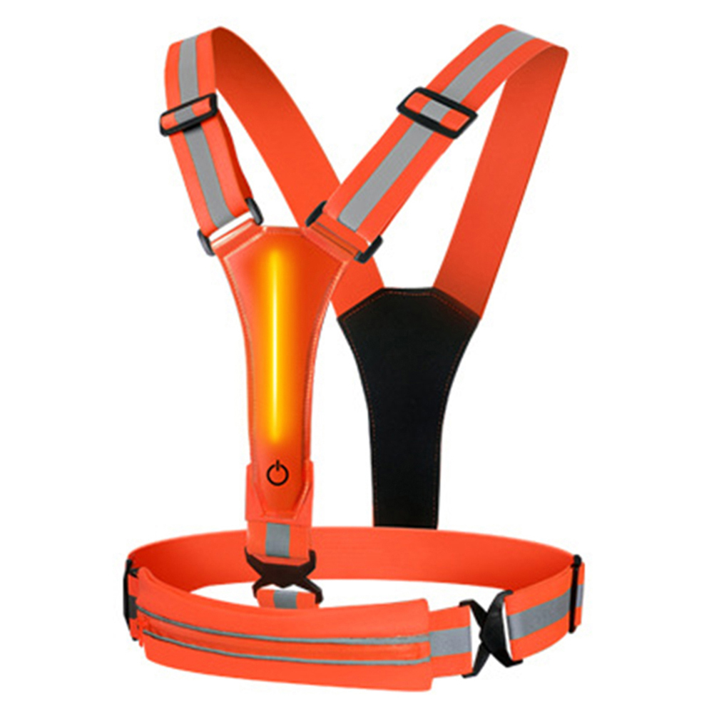 LED Reflective Vest Light Up R - огляд і ціна Running Gear Winter Men