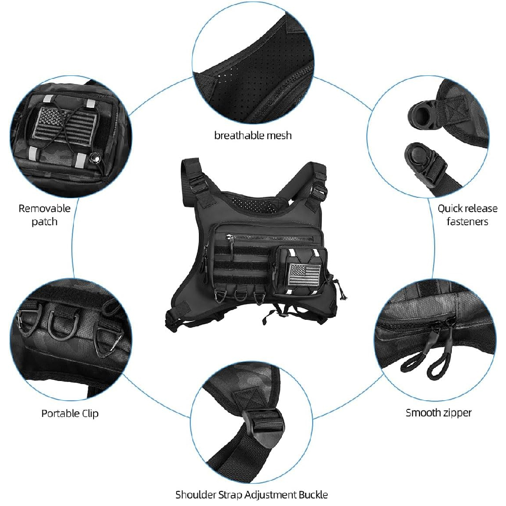 1PCS Reflective Cycling Chest  - огляд і ціна Running Gear Satisfy