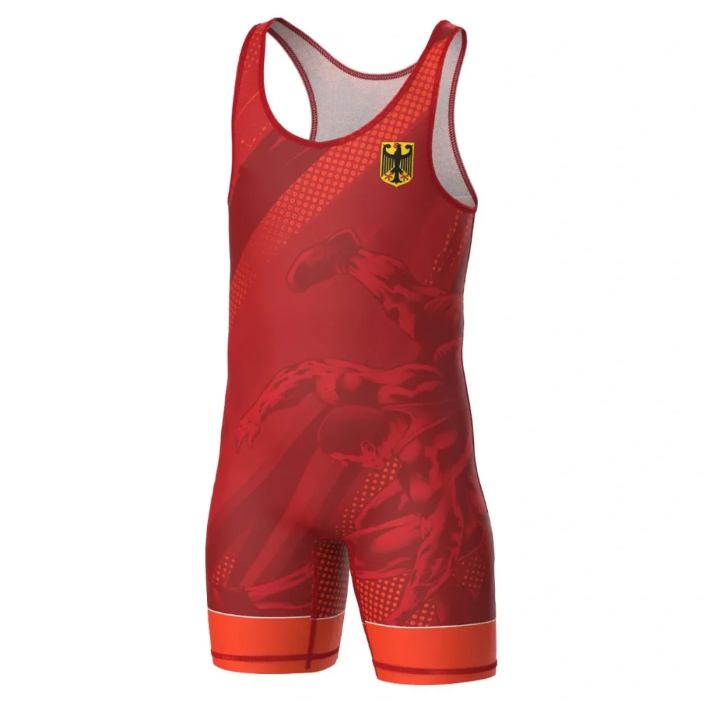 Mens Wrestling Singlet Uniform - огляд і ціна Running Gear Satisfy