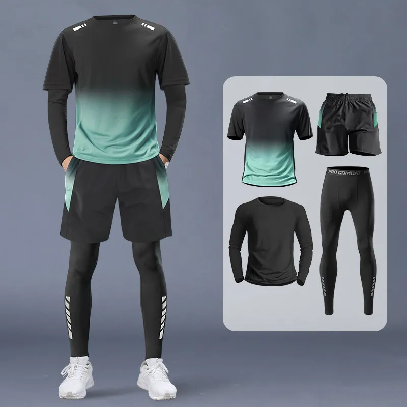 Men's 4-Piece Athletic Set - P - огляд і ціна Running Gear