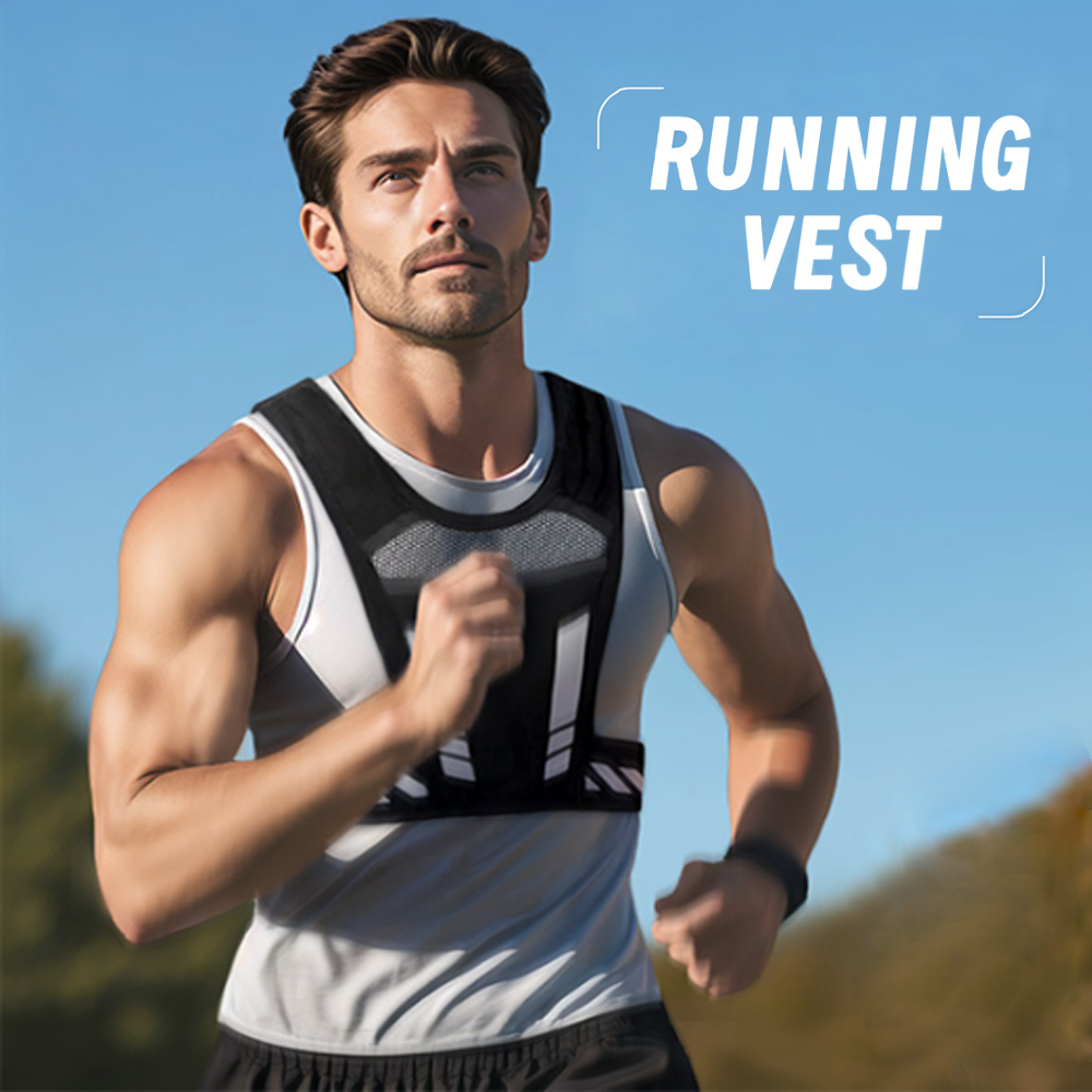 Reflective Running Vest with P - огляд і ціна Running Gear Satisfy