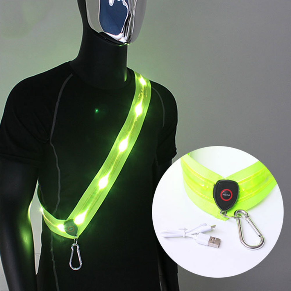 LED Shoulder Belt Rechargeable - огляд і ціна Running Gear Satisfy