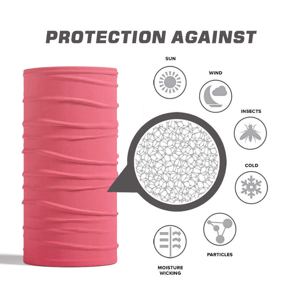 Pink Seamless Outdoor Bandana  - огляд і ціна Running Gear Satisfy