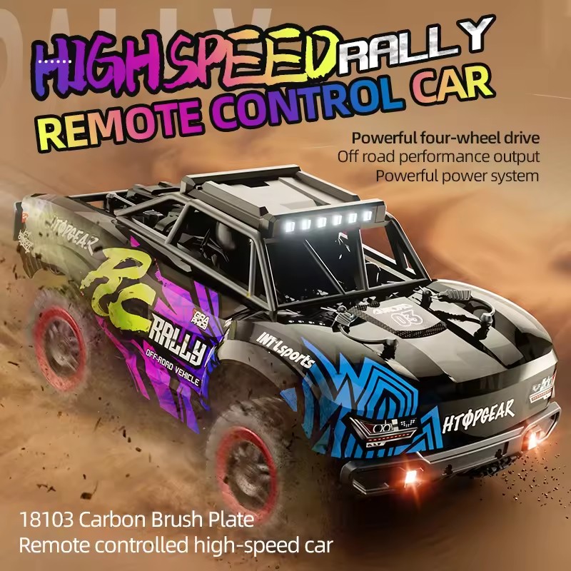 80KM/H Brushless RC Racing Car - огляд і ціна Running Gear Vehicle
