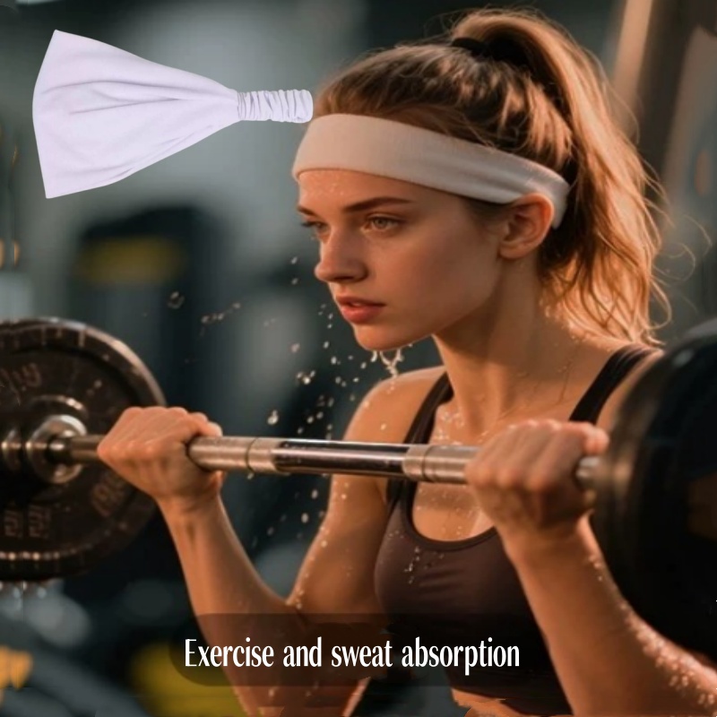 Soft Wide Non-Slip Headbands f - огляд і ціна Running Gear Headband