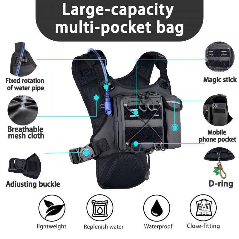 2026 New Tactical Vest Chest B - огляд і ціна New Gear Running