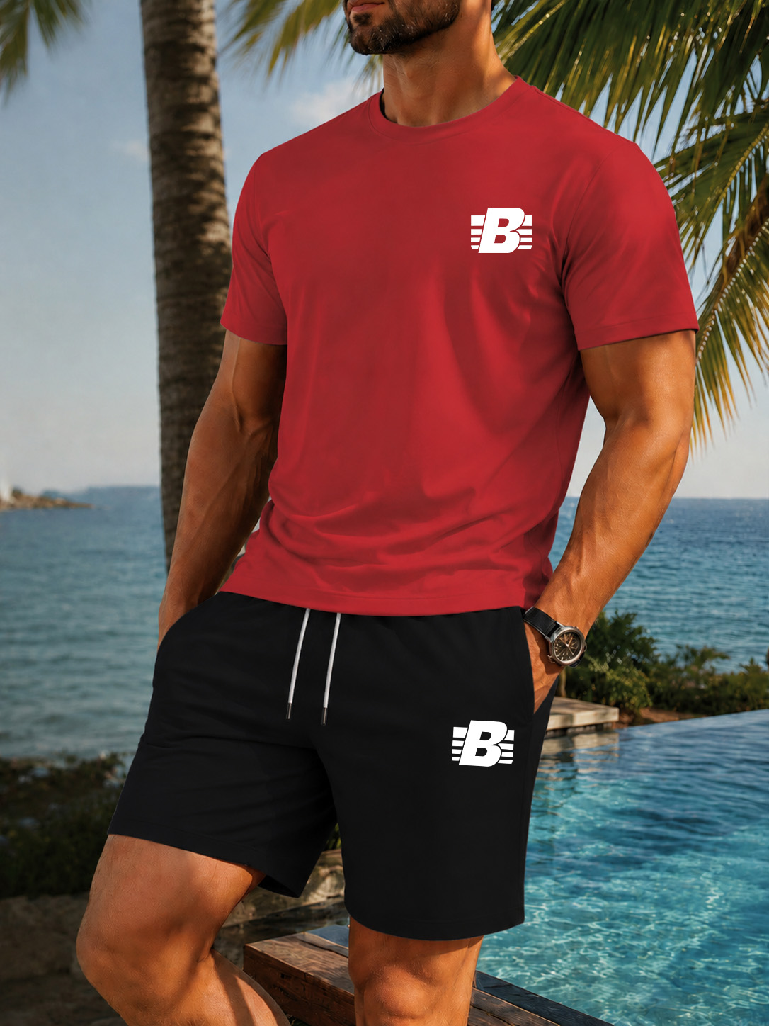 Men's 2-Piece Tracksuit Casual - огляд і ціна Running Gear For Men
